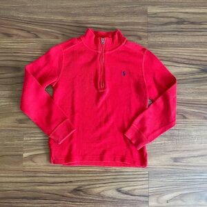 Polo by Ralph Lauren Vibrant Red Knit Top